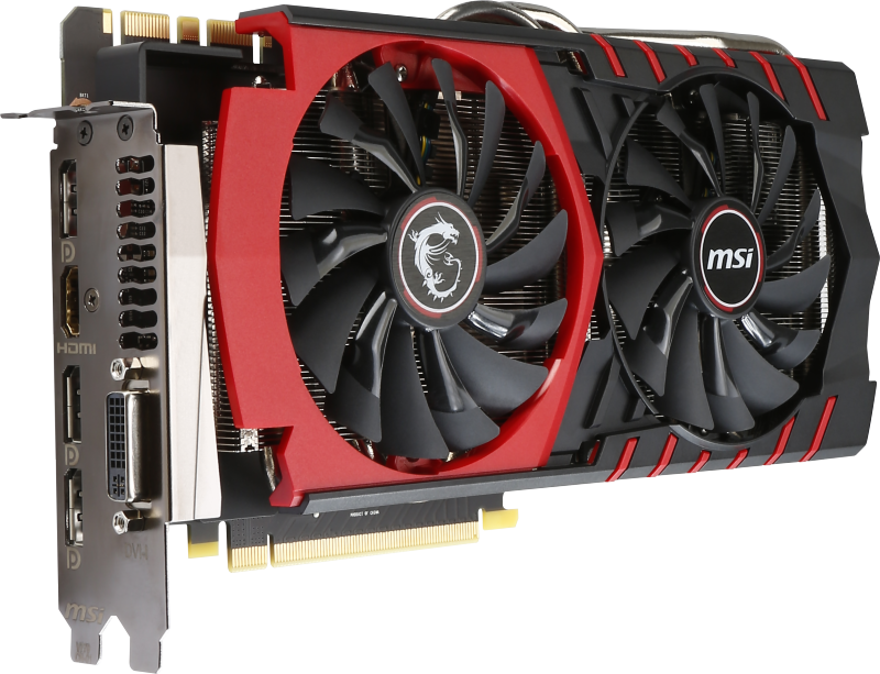 Produktbild för MSI GeForce GTX 980 GAMING 4GB Twin Frozr V - Renoverad produkt