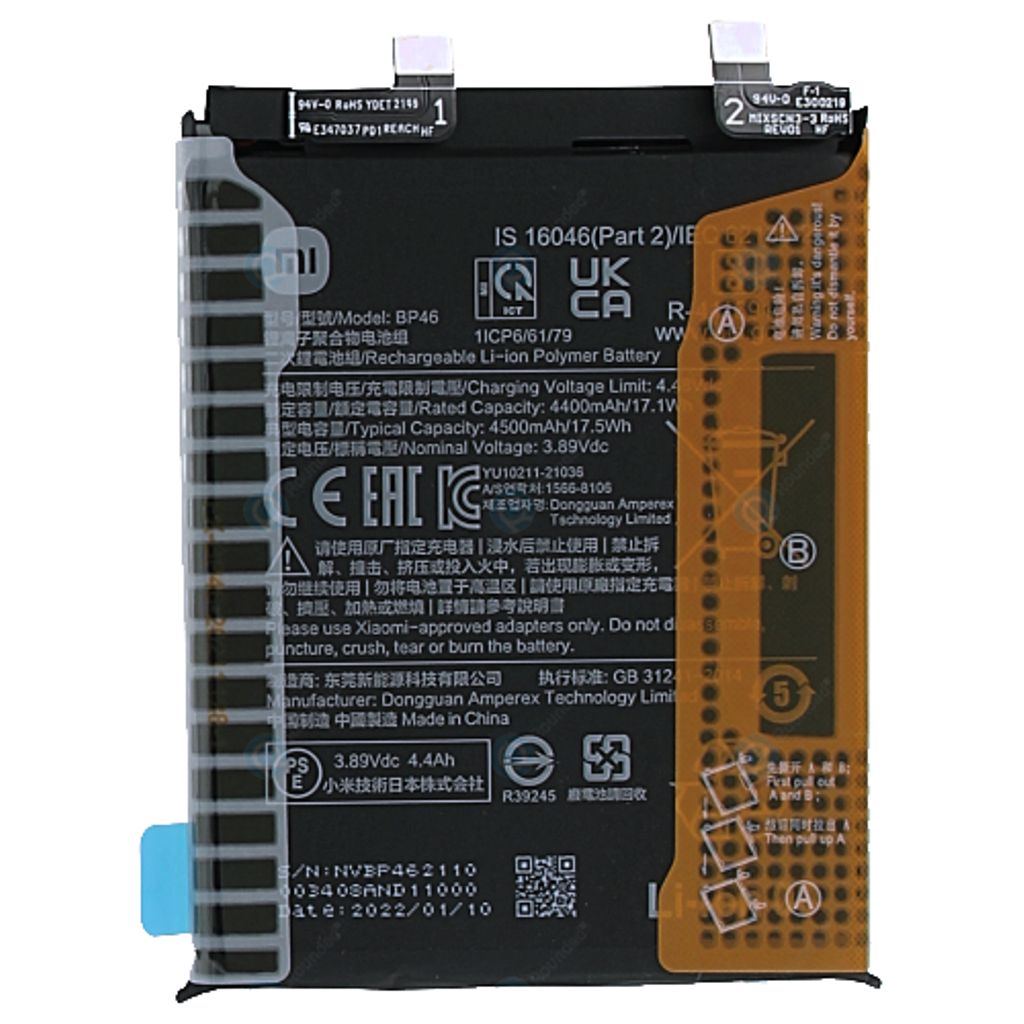 Produktbild för Xiaomi 12 / 12X - Batteribyte