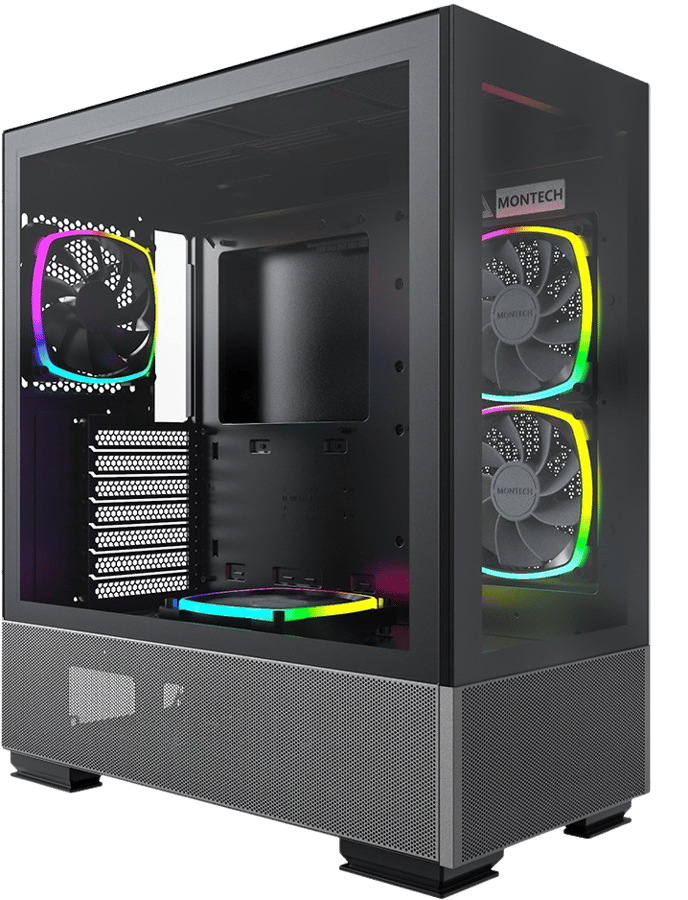 Produktbild för Montech Sky Two - Ryzen 9 7900X - 32GB - 1TB SSD - RTX 4060 Ti - Grade A