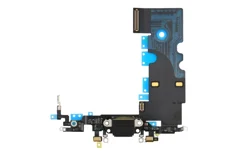 Produktbild för Apple iPhone SE 2020 - Byte av mikrofon och laddkontakt - Svart