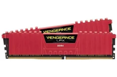 Produktbild för Corsair Vengeance LPX 16GB (2 x 8GB) DDR4 - 3200MHz - Red