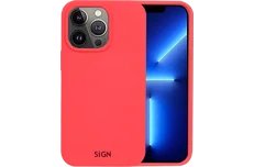 Produktbild för SiGN Liquid Silicone Case for iPhone 14 Pro Max - Watermelon Red