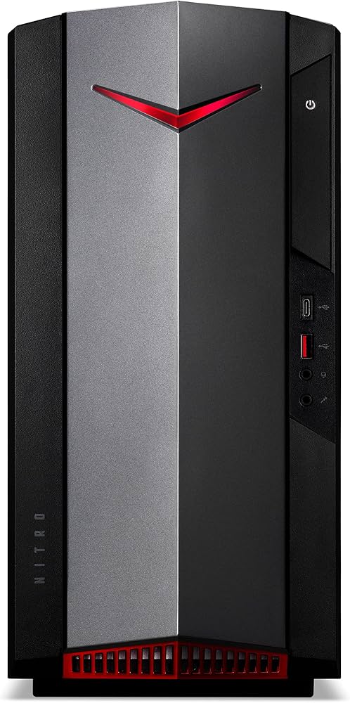 Produktbild för Acer Nitro N50-640 - Core i5 12400F - 16GB - 1TB SSD - RTX 3060 Ti - Grade B