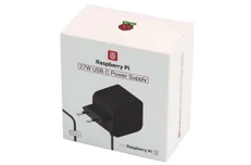 Produktbild för Raspberry Pi Pi 5 5A USB-C Laddare - 27W - Black