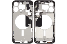 Produktbild för Apple iPhone 15 Pro Max - Byte av mellanram - Svart