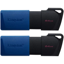 Produktbild för Kingston DataTraveler Exodia M - USB 3.2 - 64GB - 2 pack
