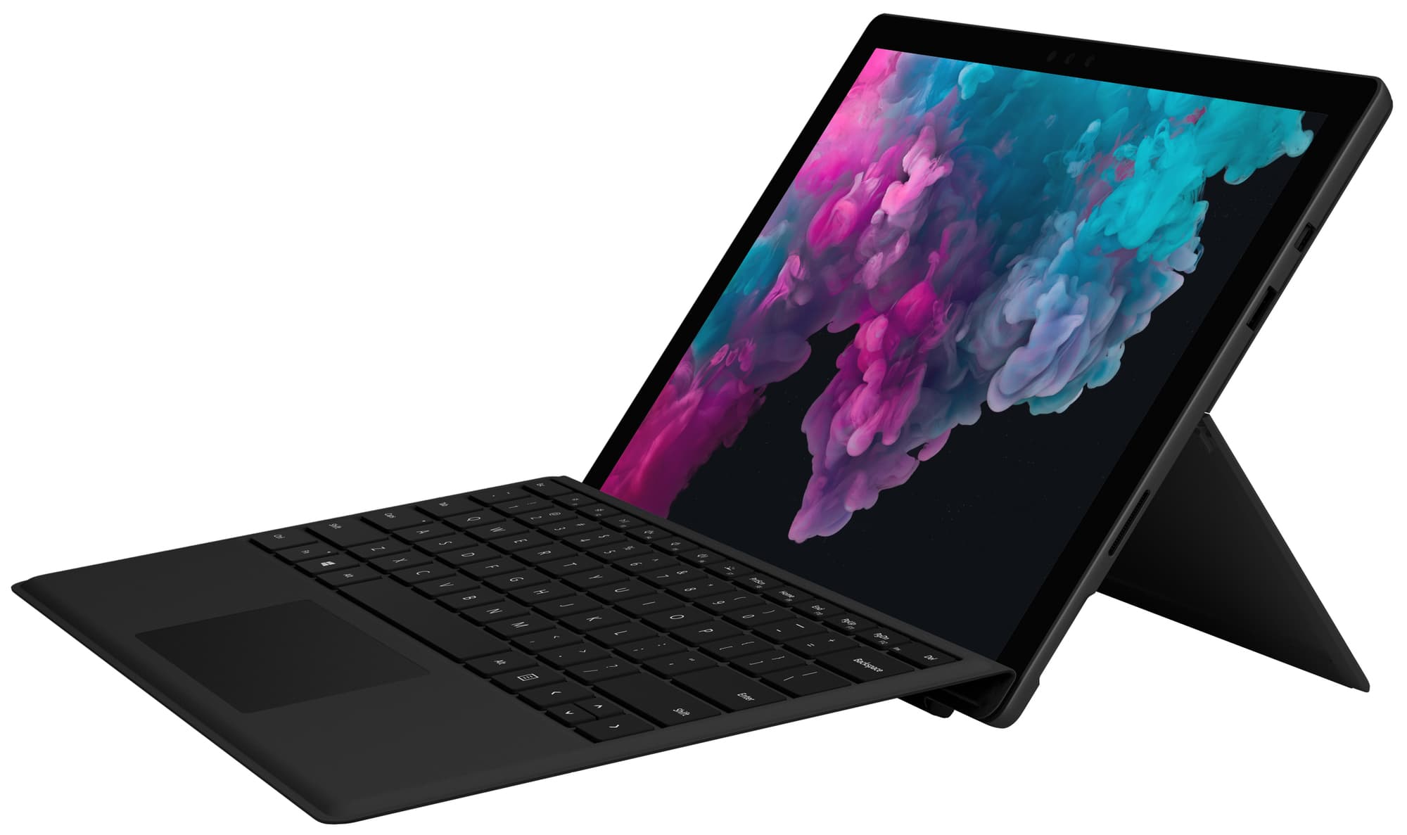 Produktbild för Microsoft Surface Pro 6 - Core i5 8350U - 8GB - 256GB SSD - Win 11 Pro - ink tangentbord - Grade B+