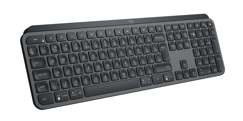 Produktbild för Logitech MX Keys - Trådlös - Amerikansk layout (US)