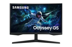 Produktbild för Samsung Odyssey G5 - 27" - Curved Gamingskärm - 2540x1440 - 165 hz - 1 ms - FreeSync