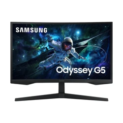Produktbild för Samsung Odyssey G5 - 27" - Curved Gamingskärm - 2540x1440 - 165 hz - 1 ms - FreeSync