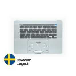Produktbild för Apple Macbook Pro 16" A2141 (2019) - Byte av top cover och tangentbord - Space Grey - Grade B