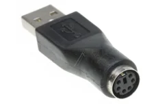 Produktbild för USB-type A hane till PS/2-hona 6pin