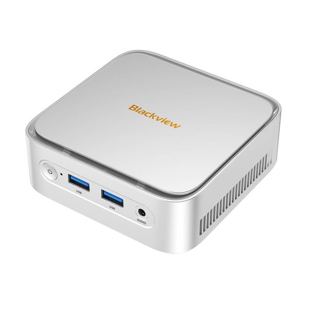 Produktbild för Blackview MP50 Mini PC R5-3500U 16GB 512GB Windows 11 Pro Sølv