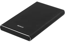 Produktbild för Deltaco Externt kabinett 2,5" SATA - USB 3.1 typ C - Svart