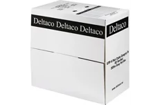 Produktbild för Deltaco UTP Installationskabel Cat.5e 305m, Vit