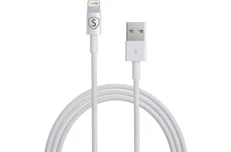 Produktbild för SiGN USB-A till Lightning - 2.4A - 12W - MFi-certifierad - 3m - Vit