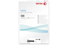 Produktbild för Xerox Adressetiketter 100 st 70x37 mm på A4 - Utförsäljning!