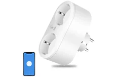 Produktbild för SiGN Smart Home WiFi Dual Smart Plug 16A