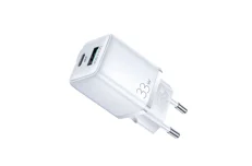 Produktbild för SiGN Mini Quick Charger USB & USB-C, PD & Q.C3.0 - 33W - Vit