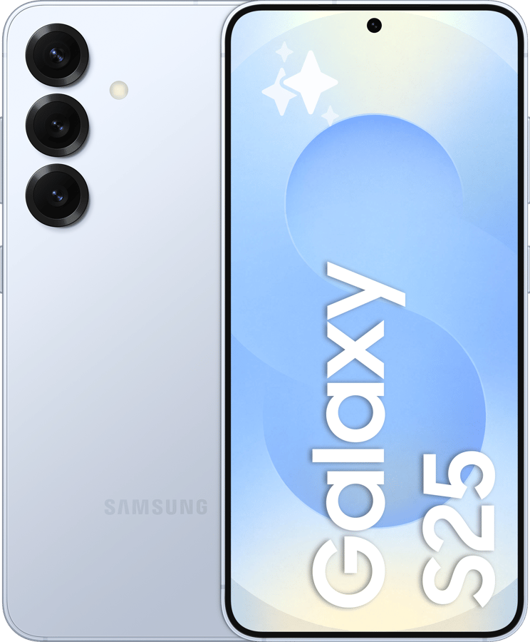 Produktbild för Samsung Galaxy S25 - 128GB - Icy Blue - Grade A