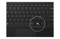Produktbild för Microsoft Surface Pro Keyboard - CoPilot knapp - Nordisk - Svart