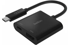 Produktbild för Belkin USB-C till HDMI adapter + Laddning - Svart