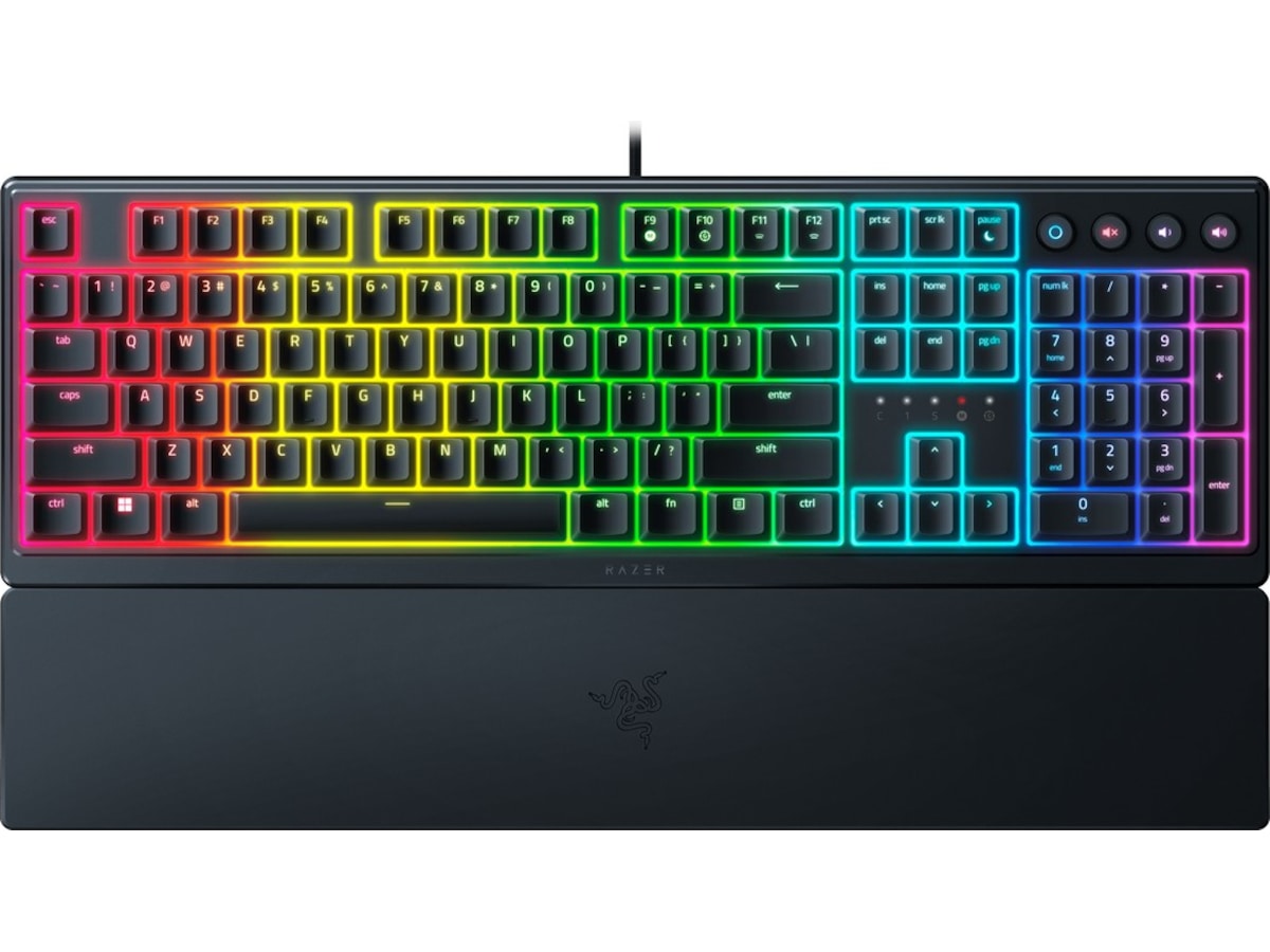 Produktbild för Razer Ornata V3 - Meka-Membran switches - RGB - Svart