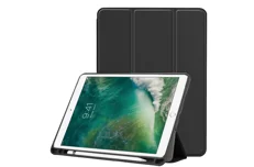 Produktbild för Taltech Tri-fold Cover for iPad Air 10.5" & iPad Pro 10.5" med hållare för Apple Pen