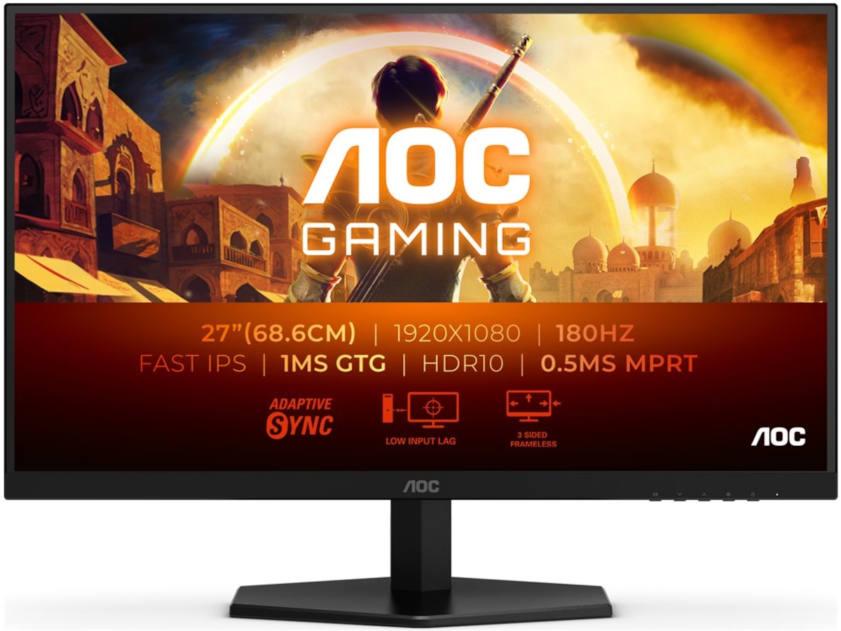 Produktbild för AOC 27G42E 27" Gamingskärm - 1920x1080 IPS - 180hz - 0,5ms