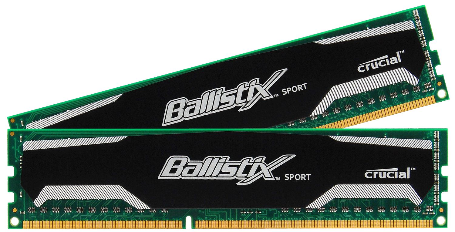 Produktbild för Crucial Ballistix 16GB (2 x 8GB) DDR3 1600MHz - Renoverad produkt
