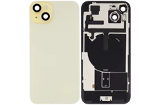 Produktbild för Apple iPhone 15 Plus - Baksidebyte - Gul (Glaset)