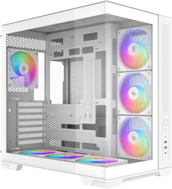 Produktbild för SAMA V52 White ATX Mid-tower Case