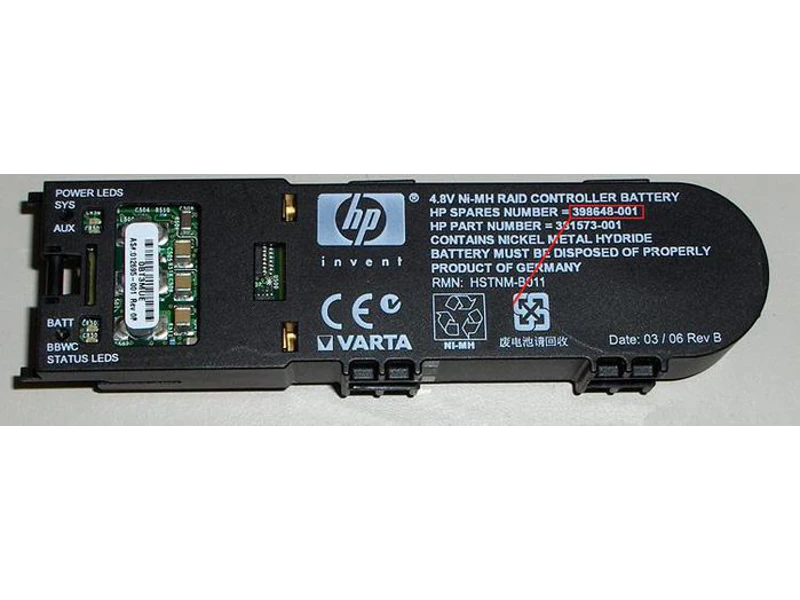 Bbwc Computer HP Smart Array BBWC battery pack - Renoverad produkt | Alina.se