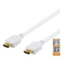 Produktbild för Deltaco HDMI-kabel - 2m - 4K - Vit