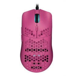 Produktbild för Fourze GM800 - Gaming mus - Optisk - RGB - Rosa