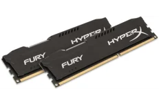 Produktbild för Kingston HyperX Fury Black 8GB (2 x 4GB) - 1866MHz - DDR3 - Renoverad produkt
